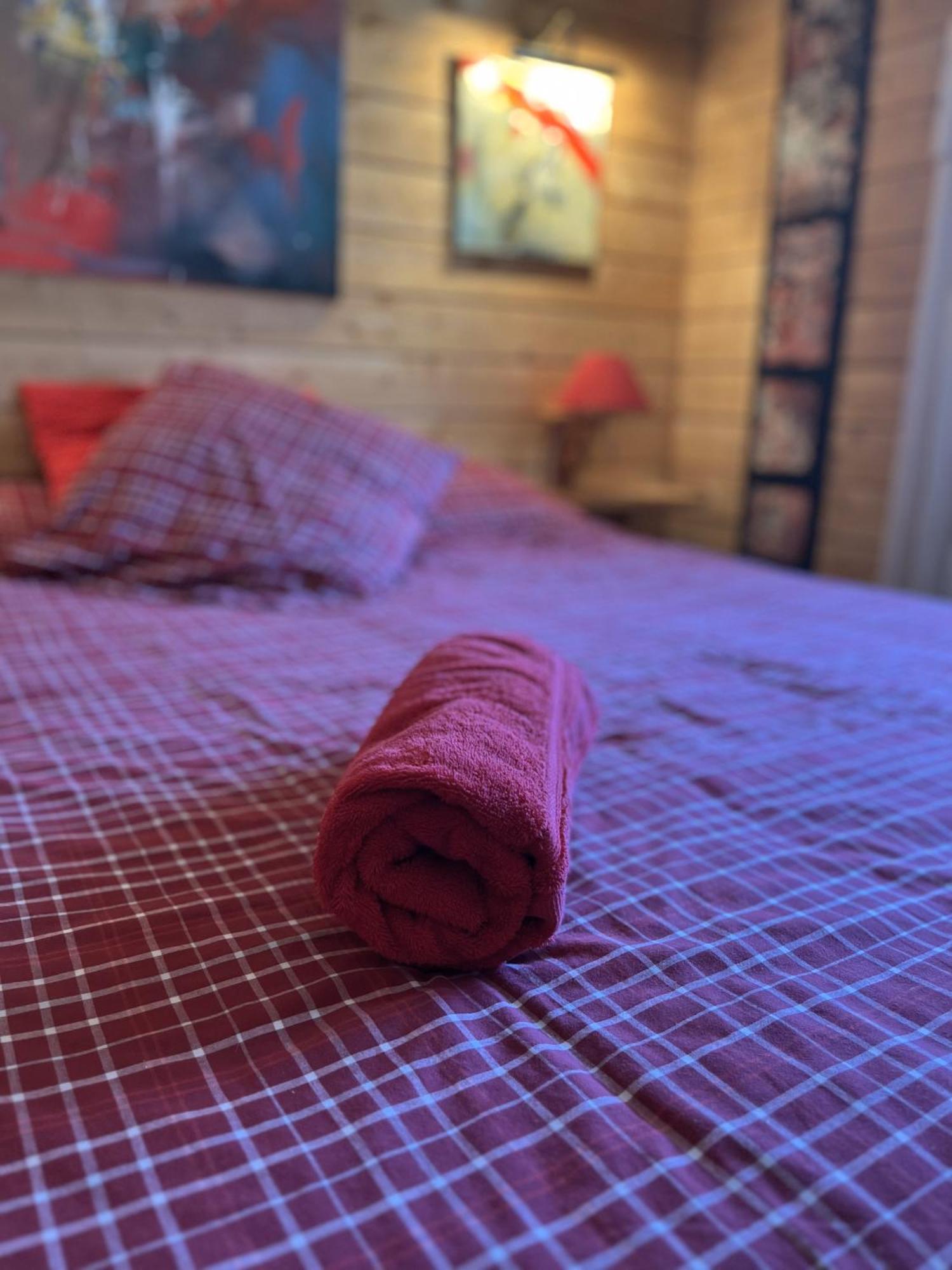 Chalet Des Myrtilles - Chalet Cosy Avec Vue Arette Ngoại thất bức ảnh