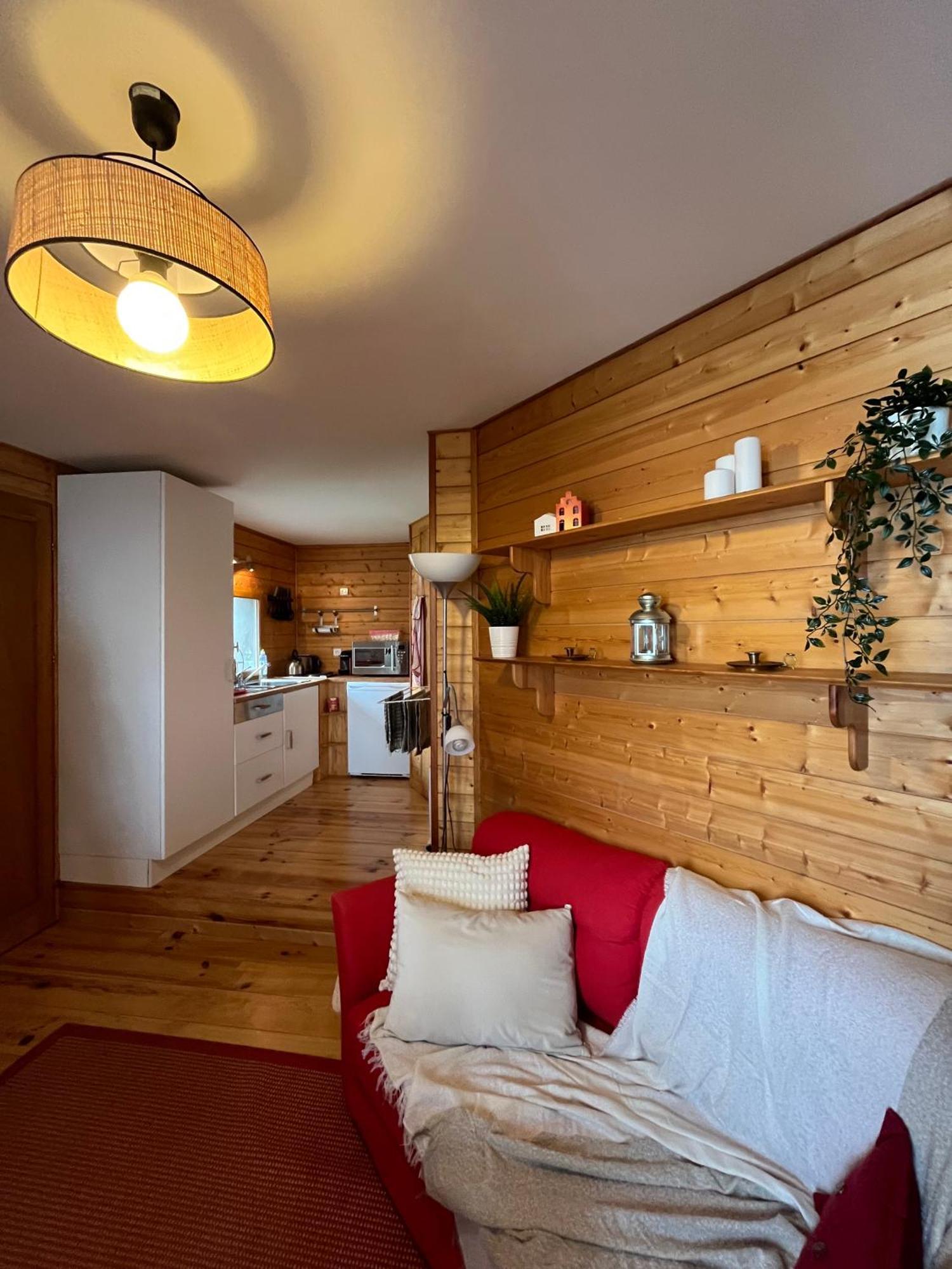 Chalet Des Myrtilles - Chalet Cosy Avec Vue Arette Ngoại thất bức ảnh
